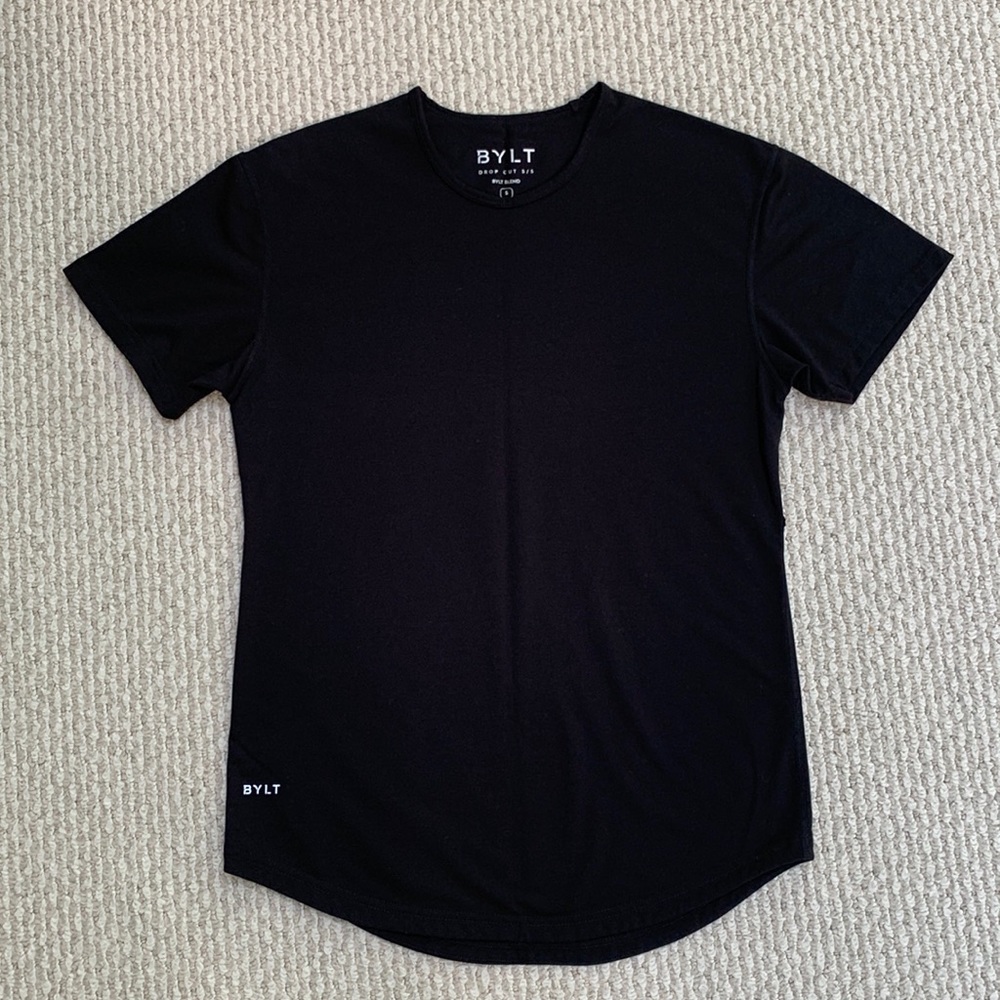 BYLT Men’s Drop Cut Curved T-Shirt - Small